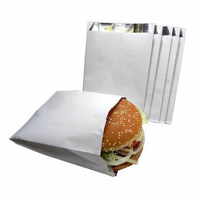PLAIN FOIL HAMBURGER BAG